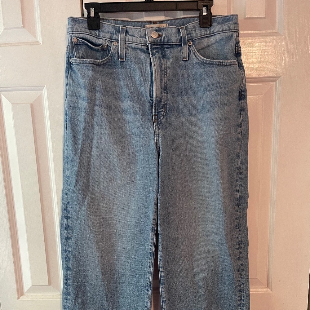 Madewell The Perfect Vintage Wide-Leg Crop Jean